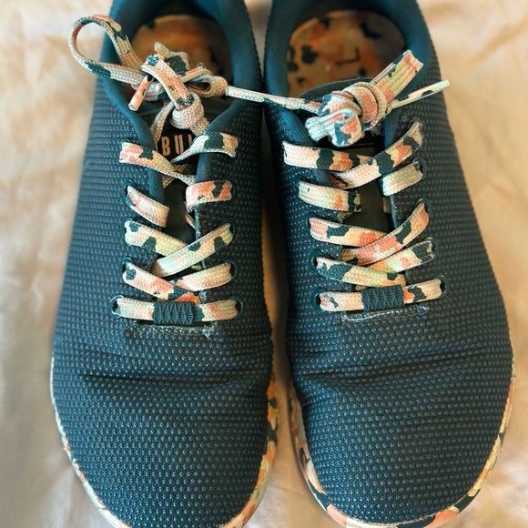 NOBULL Forest Green Athletic Shoes with Camo Sole - Picture 3 of 5